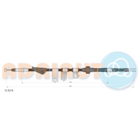 Acquista Cavo freno a mano da ADRIAUTO 12.0216 a buon mercato per soli 23,89 €