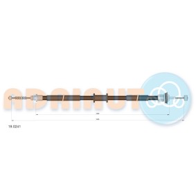 Handbremsseil 19.0241 von ADRIAUTO günstig für 16,84 € online kaufen