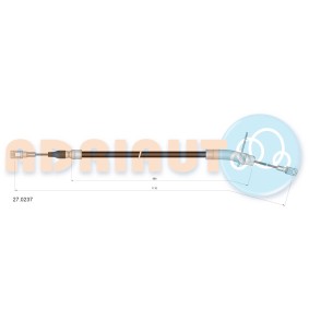 Handbremsseil 27.0237 von ADRIAUTO günstig für 15,97 € online kaufen