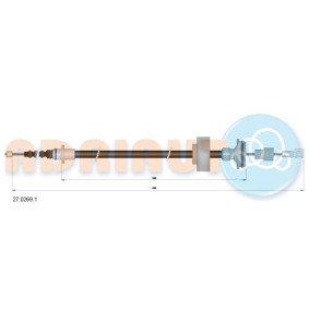 Handbremsseil 27.0269.1 von ADRIAUTO günstig für 41,24 € online kaufen