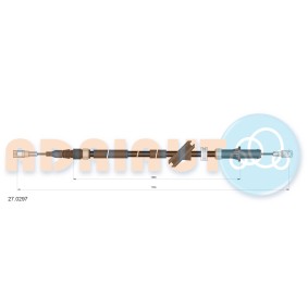 Handbremsseil 27.0297 von ADRIAUTO günstig für 25,95 € online kaufen