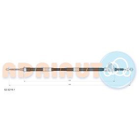 Handbremsseil 52.0219.1 von ADRIAUTO günstig für 22,57 € online kaufen