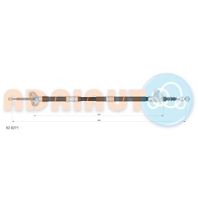 Handbremsseil 52.0271 von ADRIAUTO günstig für 21,15 € online kaufen