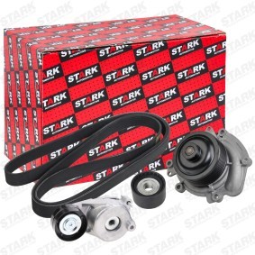 Comprar Bomba de agua + kit de correa poli V de STARK SKPRB-5160034 a bajo precio de 148,91 €