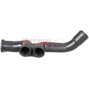 Compre Tubo flexível, respiro da tampa da cabeça do motor da METZGER 2380106 a um preço baixo por 16,94 €