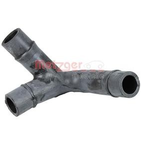 Compre Tubo flexível, respiro da tampa da cabeça do motor da METZGER 2380109 a um preço baixo por 18,72 €