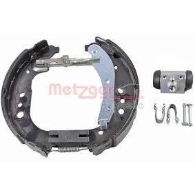 Achetez des Kit de freins, freins à tambours METZGER KV 9604 à prix pour 201,43 €