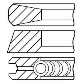 Kolbenringsatz für CITROËN von FAI AutoParts