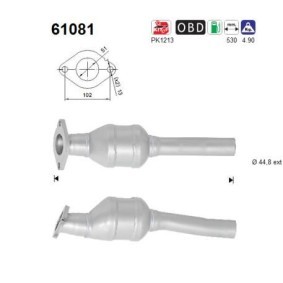 Katalysator 61081 von AS günstig für 335,92 € online kaufen