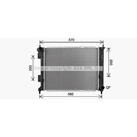 Achetez des Radiateur de chez PRASCO en ligne pour Venga Van / 3/5 portes (YN) à prix modérés