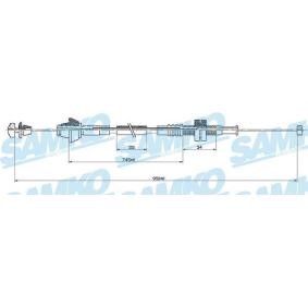 Gaszug für FORD von SAMKO
