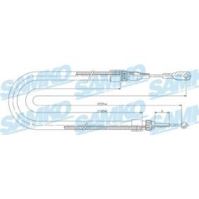Handbremsseil C0399B von SAMKO günstig für 23,22 € online kaufen