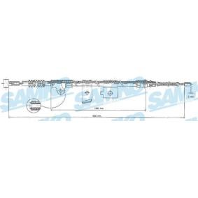 Handbremsseil C0494B von SAMKO günstig für 22,41 € online kaufen