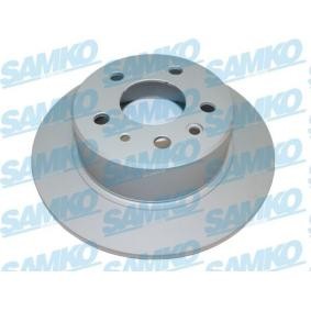 Compre Discos de travão de SAMKO online para SL Coupé (C107) a preços moderados