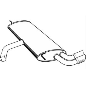 Compre Panela de escape de VEGAZ online para A3 Sportback (8VA, 8VF) a preços moderados
