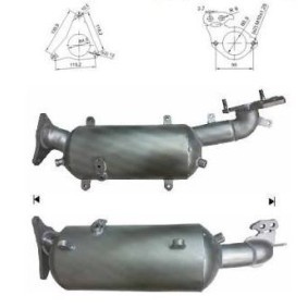 Partikelfilter (DPF) für SUBARU von VEGAZ