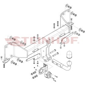 Achetez des Attelage STEINHOF B-088 à prix pour 185,22 €
