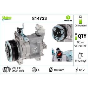 Osta Ilmastoinnin kompressori VALEO:llä 814723 edullisesti hintaan 377,74 €