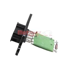 Compre Resistência, ventilador do habitáculo da METZGER 0917383 a um preço baixo por 95,57 €