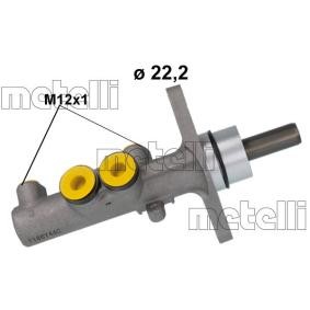 Hauptbremszylinder 05-1186 AUDI von METELLI