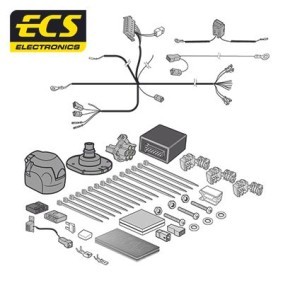 Compre Kit eléctrico, dispositivo de reboque da ECS MT054BL a um preço baixo por 135,18 €