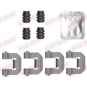 Compre Kit de acessórios, pastilhas de travão de QUICK BRAKE online para 4 Coupé (G22, G82) a preços moderados