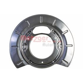 Compre Chapa deflectora, disco de travão da METZGER 6115168 a um preço baixo por 15,32 €