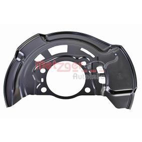 Comprar Chapa protectora contra salpicaduras, disco de freno de METZGER 6115437 a bajo precio de 23,60 €