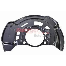 Comprar Chapa protectora contra salpicaduras, disco de freno de METZGER 6115438 a bajo precio de 23,60 €