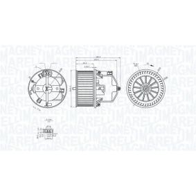 Gebläsemotor für LAND ROVER von MAGNETI MARELLI