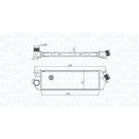 Ladeluftkühler 351319205340 von MAGNETI MARELLI günstig für 109,93 € online kaufen