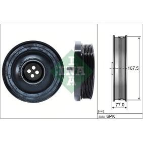 Riemenscheibe, Kurbelwelle 544 0137 10 von INA günstig für 128,77 € online kaufen