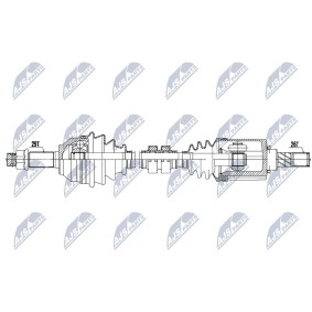 Antriebswelle NPW-NS-068 von NTY günstig für 184,37 € online kaufen
