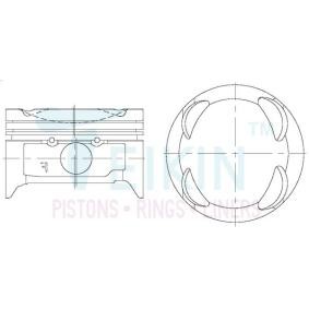 Achetez des Kit de pistons TEIKIN 42166.STD à prix pour 108,08 €
