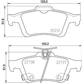 Bremsbeläge 8DB 355 037-661 von HELLA günstig für 25,32 € online kaufen
