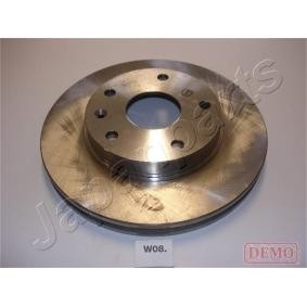 Bremsscheibe DI-W08C von JAPANPARTS günstig für 115,18 € online kaufen