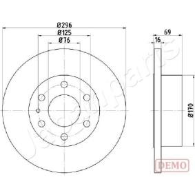 Bremsscheibe für IVECO von JAPANPARTS