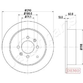 Bremsscheibe DP-0616C von JAPANPARTS günstig für 55,76 € online kaufen