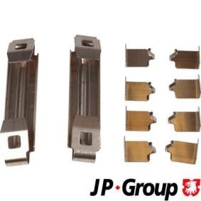 Compre Kit de acessórios, pastilhas de travão de JP GROUP online para 4 Gran Coupe (G26) a preços moderados