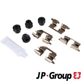 Compre Kit de acessórios, pastilhas de travão de JP GROUP online para NV200 / Evalia Minibus a preços moderados