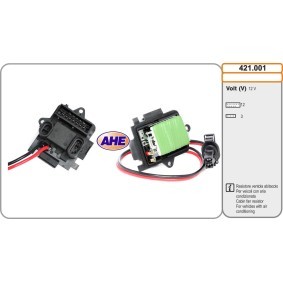 Acquista Resistore addizionale, Elettromotore-Ventola radiatore da AHE 421.001 a buon mercato per soli 38,73 €