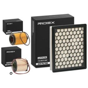 Köp Servicekit och filtersats från RIDEX på nätet till INSIGNIA Mk I (A) Country Tourer (G09) till schyssta priser