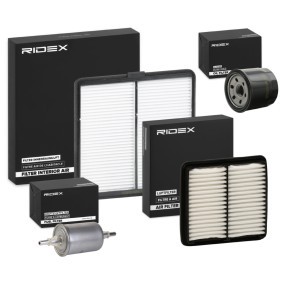 Achetez des Kit de filtres de chez RIDEX en ligne pour Matiz 3/5 portes (M100, M150) à prix modérés