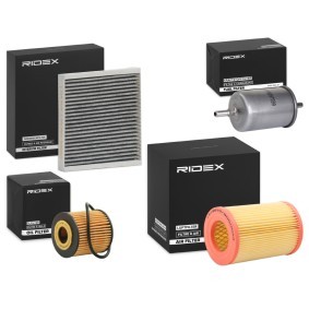 Achetez des Kit de filtres RIDEX 4055F28143 à prix pour 24,42 €