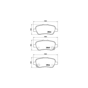 Bremsbeläge für HONDA von MAGNETI MARELLI