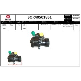 Compre Bomba de direção da SNRA SOR40501851 a um preço baixo por 227,78 €