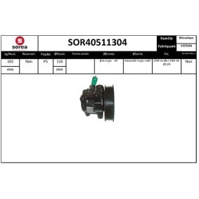 Compre Bomba de direção da SNRA SOR40511304 a um preço baixo por 282,07 €