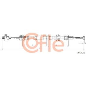 Kupplungsseil 92.10.3151 von COFLE günstig für 24,99 € online kaufen