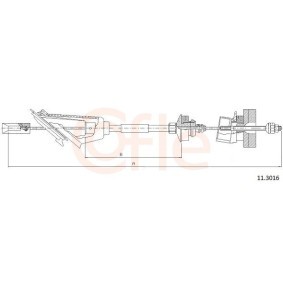 Kupplungsseil 92.11.3016 von COFLE günstig für 27,47 € online kaufen