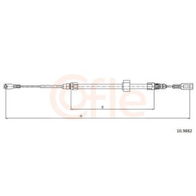 Seilzug, Schaltgetriebe 92.11.3360 von COFLE günstig für 74,28 € online kaufen